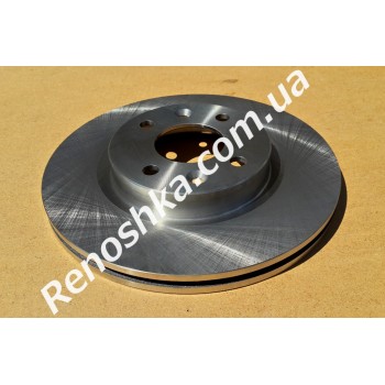 Тормозной диск передний ( 259mm x 20.6mm ) вентилируемый! цена за 1 шт! для RENAULT LOGAN 1.6 K7M 710 87 л.с.