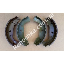 Колодки барабанные ( 255mm x 60mm ) для FIAT ULYSSE 94- 02 2.0 XU10J2C 121 л.с.