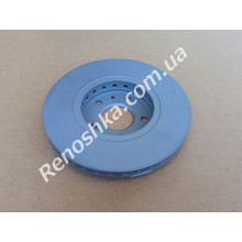 Тормозной диск передний ( 296mm x 28mm ) вентилируемый! цена за 1 шт! для RENAULT TRAFIC III 14-> 1.6 DCI R9M 408 90 л.с.