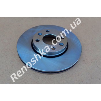 Тормозной диск передний ( 260mm x 22mm ) вентилируемый! цена за 1 шт! для RENAULT CLIO III 05-> 1.2 16v D4F 784 101 л.с.