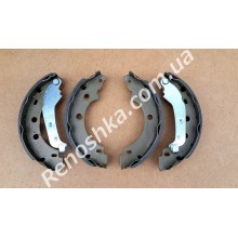 Колодки барабанные ( 203mm x 38mm ) для RENAULT KANGOO 97 - 08 1.9 D F8Q 630 64 л.с.