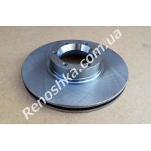 Тормозной диск передний ( 280mm x 24mm ) вентилируемый! цена за 1 шт! для RENAULT