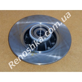 Тормозной диск задний ( 280mm x 12mm ) с подшипником + кольцо ABS!