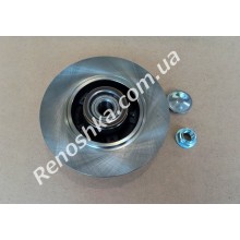 Тормозной диск задний ( 260mm x 8mm ) с подшипником 30 x 62 и магнитным кольцом ABS! для RENAULT MEGANE CC 1.4 TCe 131 л.с.