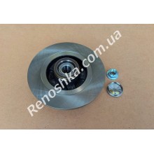 Тормозной диск задний ( 274mm x 11mm ) с подшипником 30 x 62 и магнитным кольцом ABS! для RENAULT GRAND SCENIC III