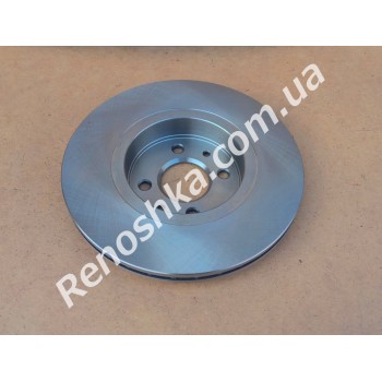 Тормозной диск передний ( 280mm x 24mm ) вентилируемый! цена за 1 шт! для RENAULT GRAND SCENIC II 2.0 16v F4R 776 163 л.с.